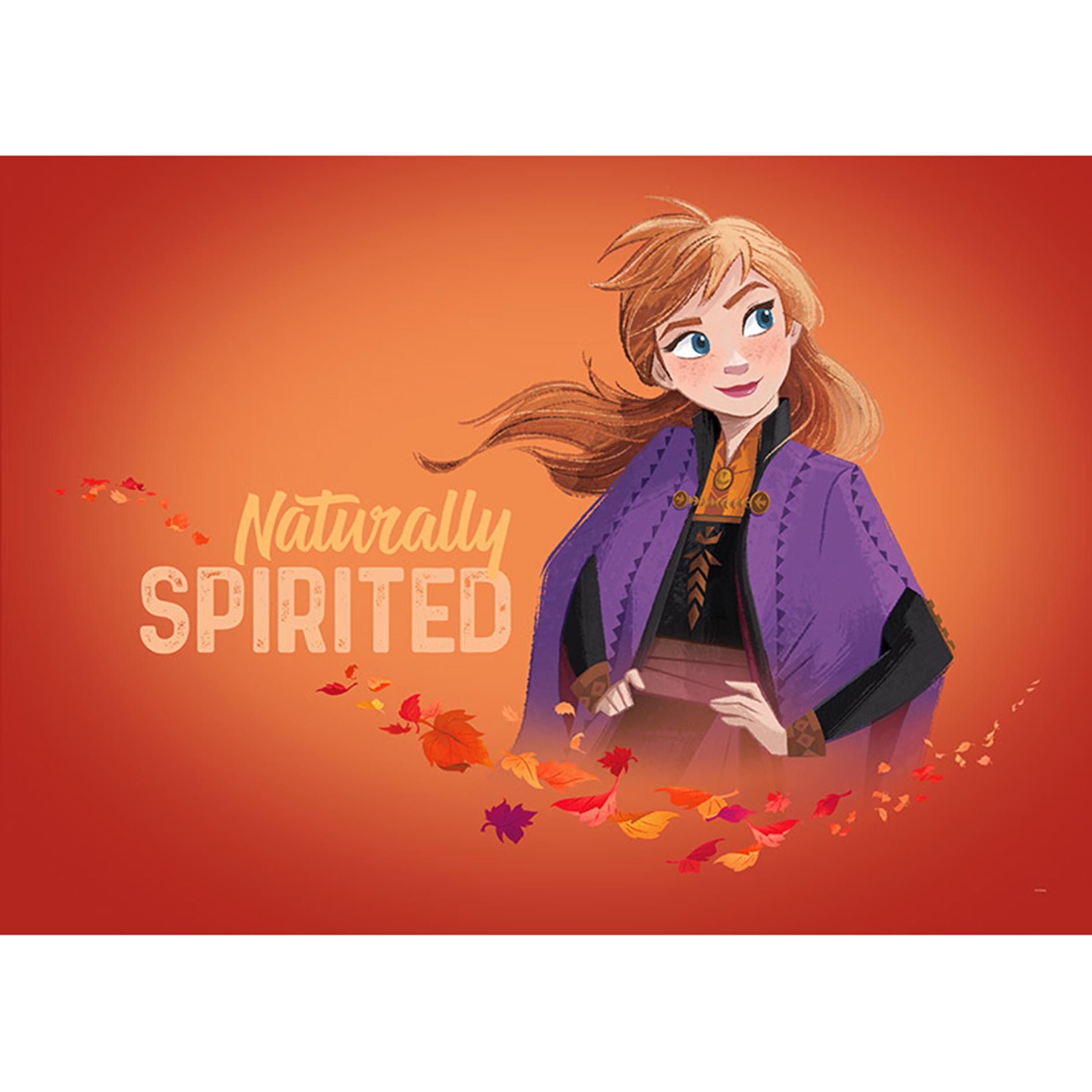 Wandbild FROZEN 2 ANNA AUTUMN SPIRIT - 70x50 cm