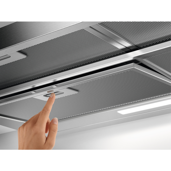 AEG Telescopische dampkap 90cm inox DPB3940M