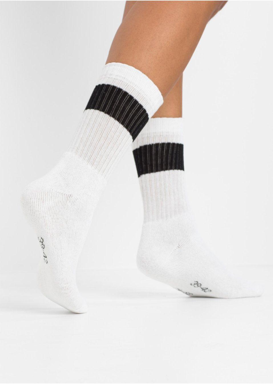 Lot de 5 paires de chaussettes de tennis thermo avec intérieur en éponge avec coton
