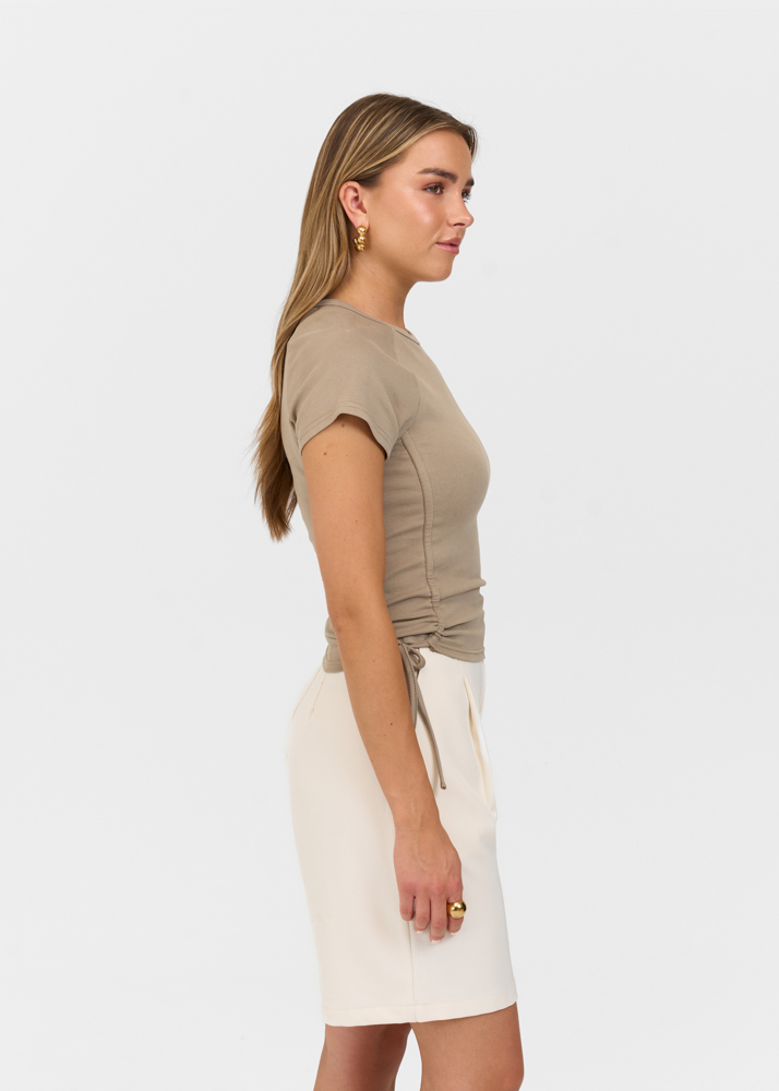 Hannah t-shirt salie groen