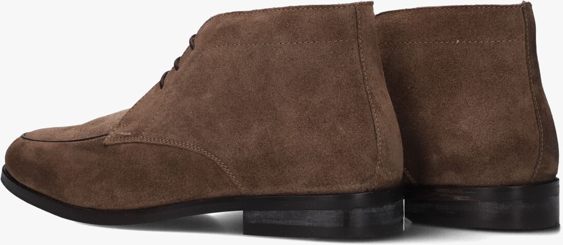 taupe stefano lauran veterschoenen 92303