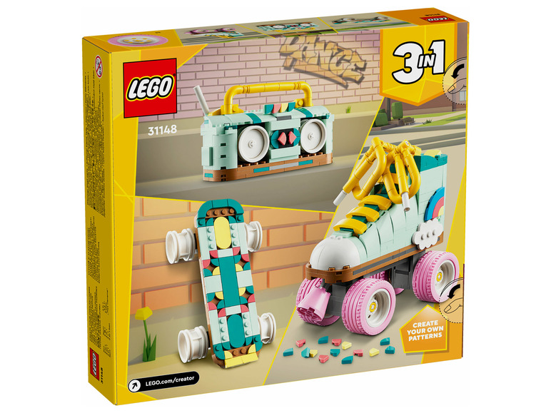 Retro rolschaats - 31148