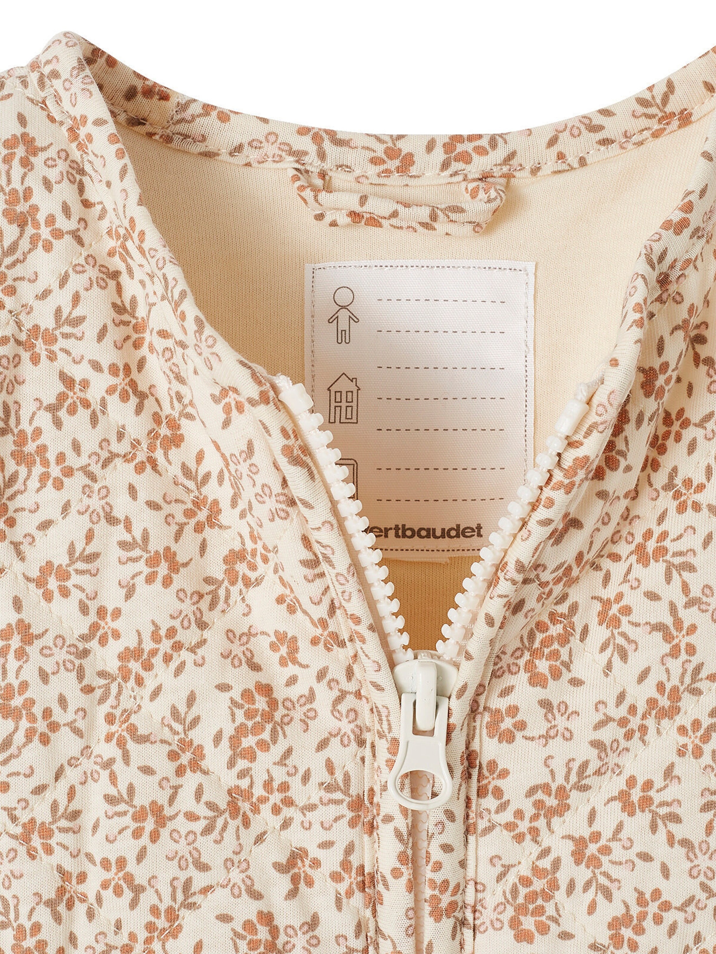 Vertbaudet Baby 3-in-1-Jacke mit Recycling-Polyester pudrig rosa