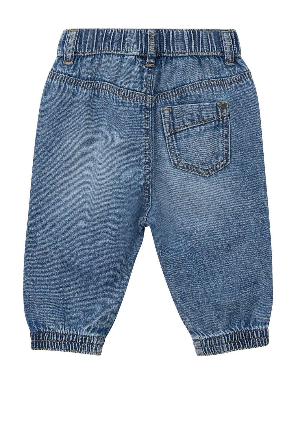 s.Oliver high waist tapered jeans medium blue denim