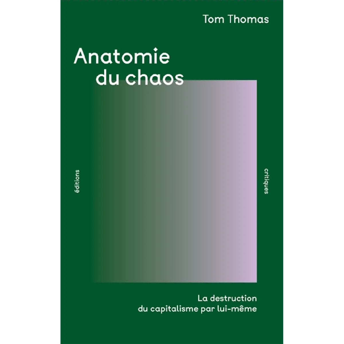 Anatomie du chaos : la destruction du capitalisme par lui-même