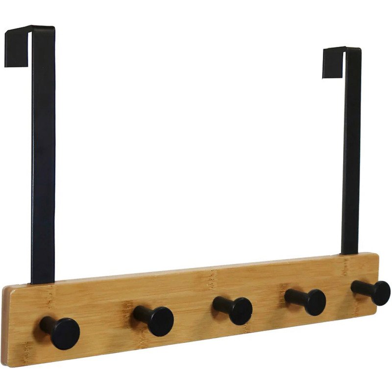 patere de porte karako bamboo noir