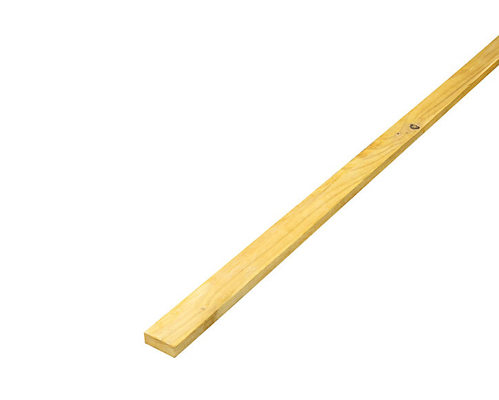 Latte traitée en bois 40 x 14 mm L.3 m