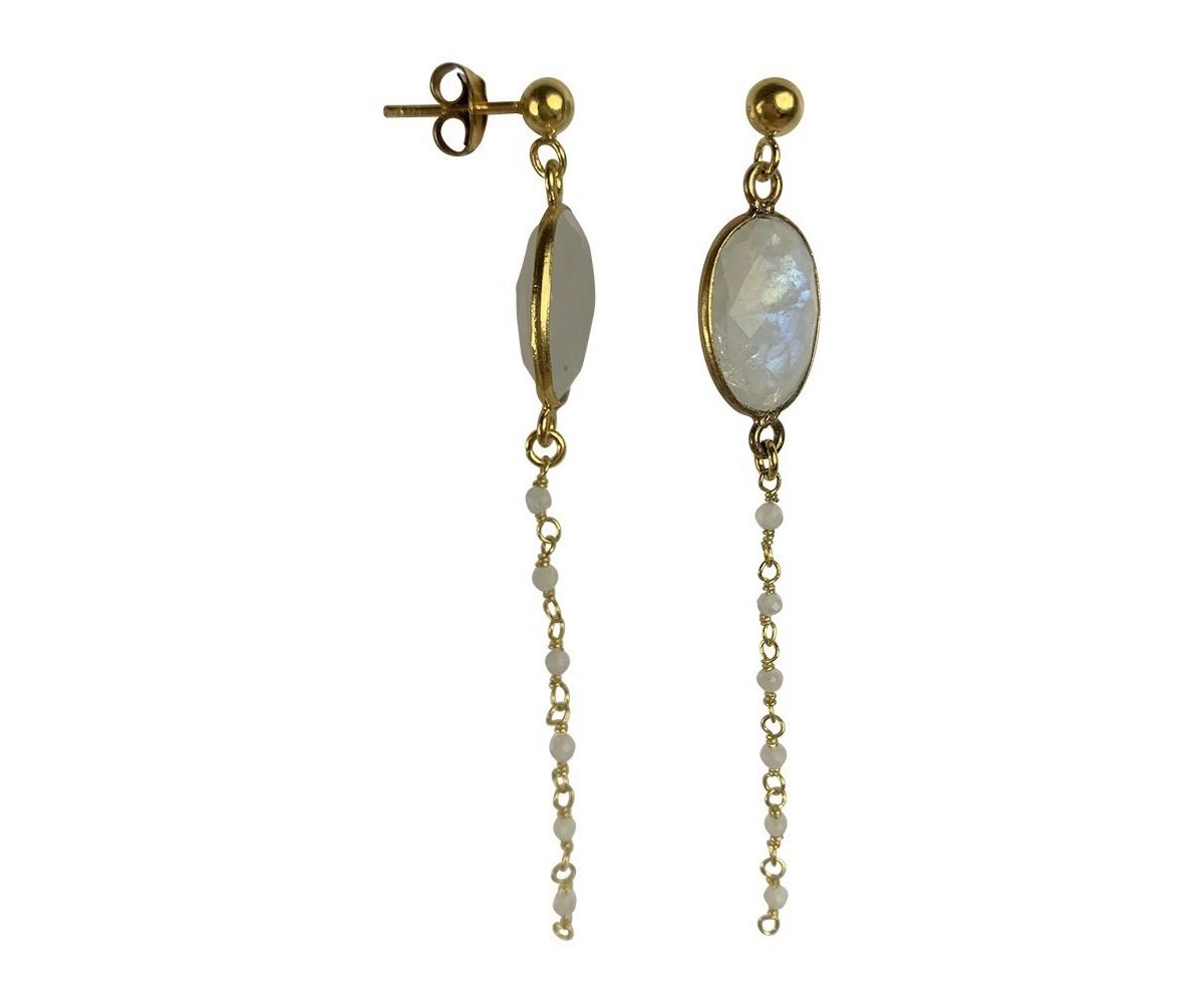 Boucles d'oreilles Natarajasana Doré
