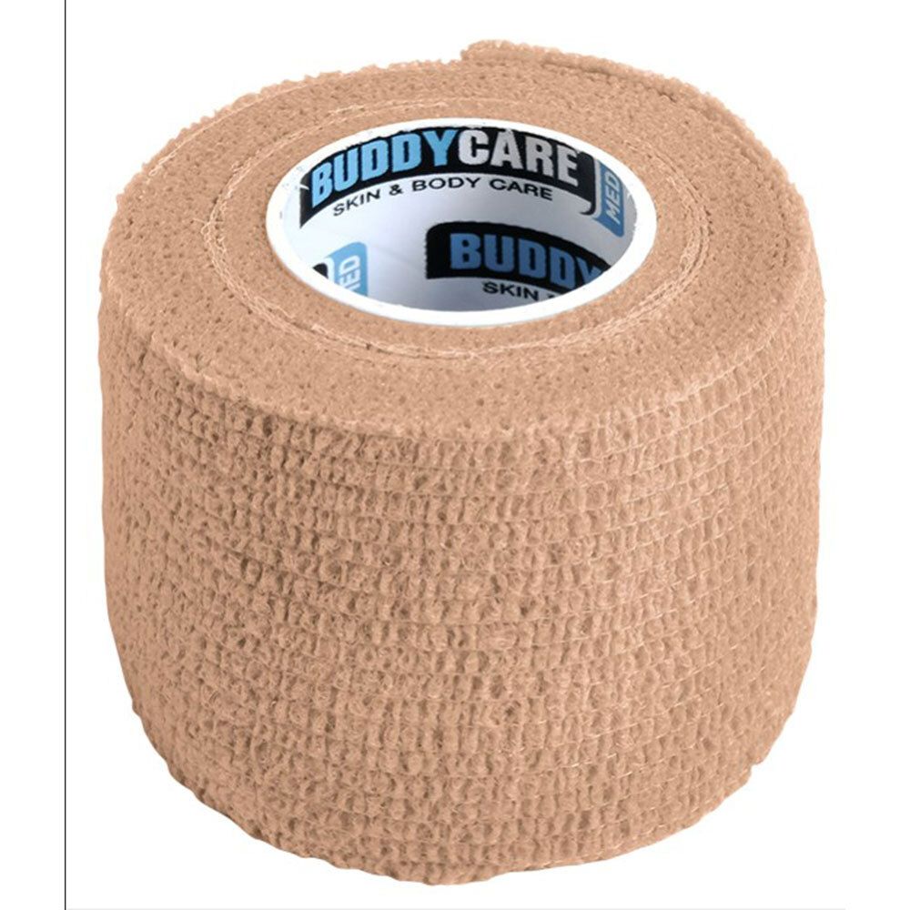 BUDDYCARE® MED Pflasterbandagen HAUT - 5cmx4,5m Latexfrei