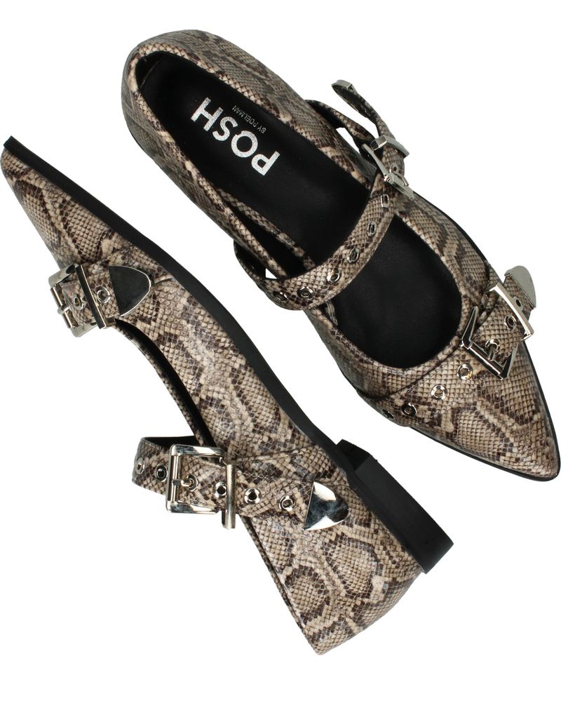 POSH by Poelman Ballerina's Beige Dames