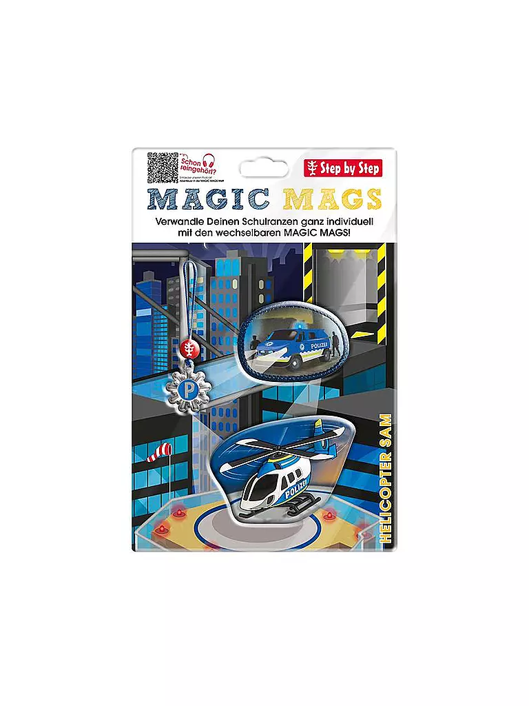 STEP BY STEP Magic Mags - Helicopter Sam bunt
