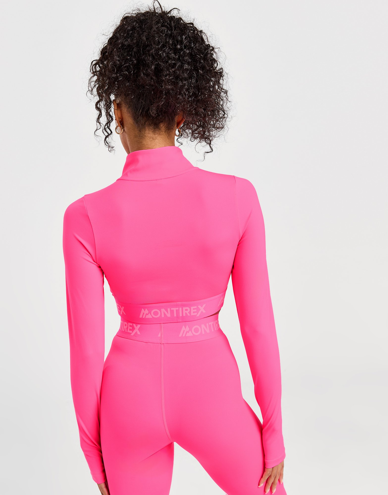 MONTIREX Crop Top Zippé Icon Femme