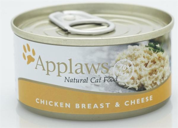 Applaws - 12 x Wet Cat Food 70 g - Chicken & Cheese