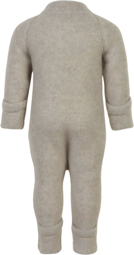 Mikk-Line Wool Baby Suit Melange offwhite