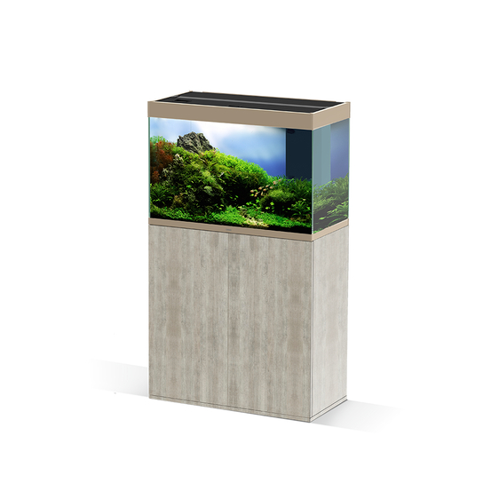 Aquarium Emotions Pro 80 gris Mystic L. 81.2 P. 40.2 H. 56 cm