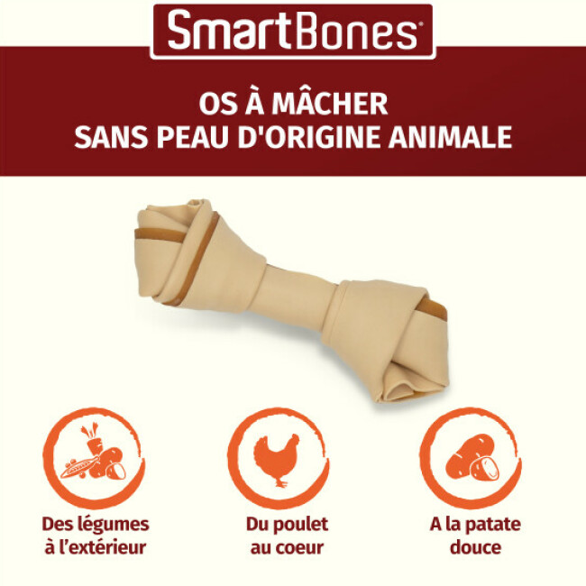Os à mâcher SmartBones à la patate douce