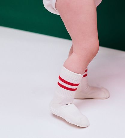 GoBabyGo Rutschfeste Socken - Rot