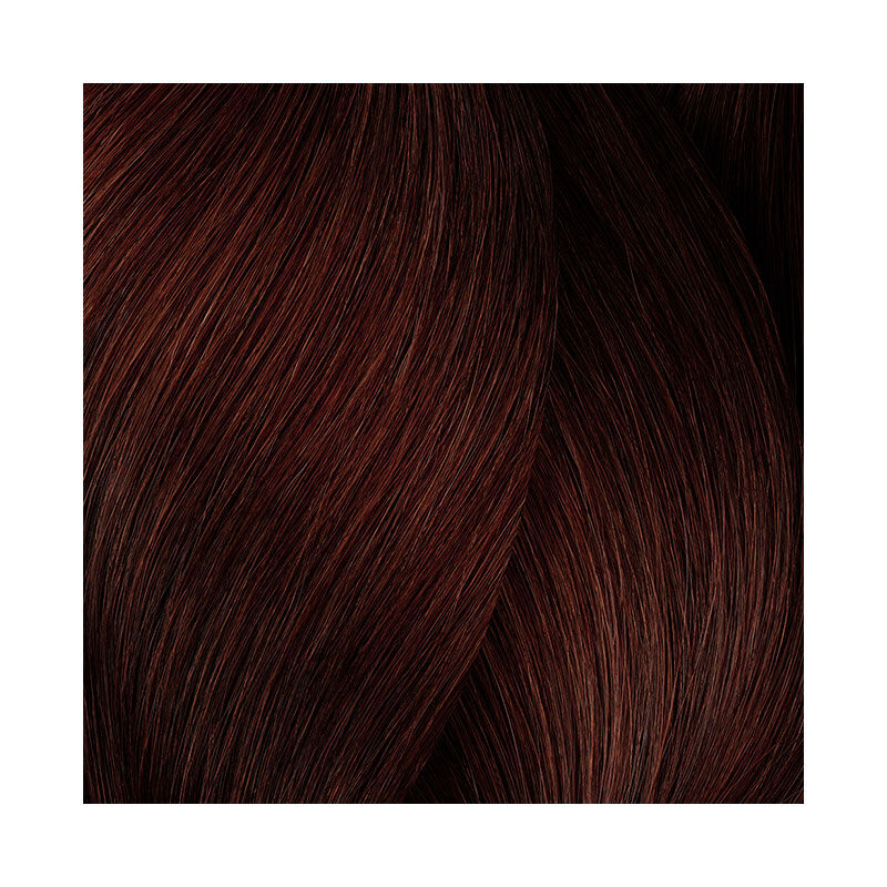 Coloration permanente Majirel 4.56 châtain acajou rouge