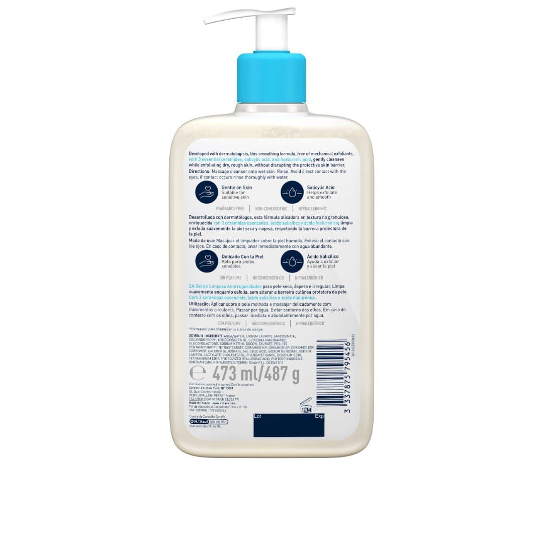 CERAVE  CeraVe SA Smoothing Cleanser - 473ml