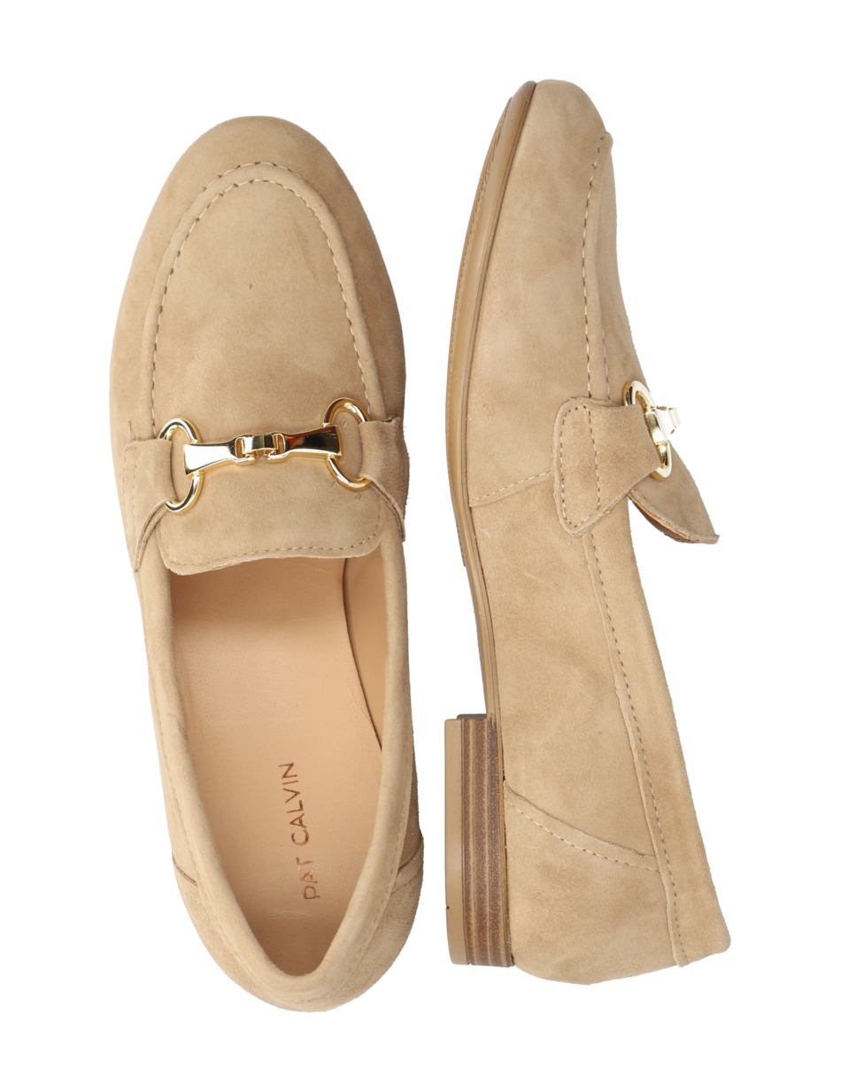 Veloursleder Slipper klassisch