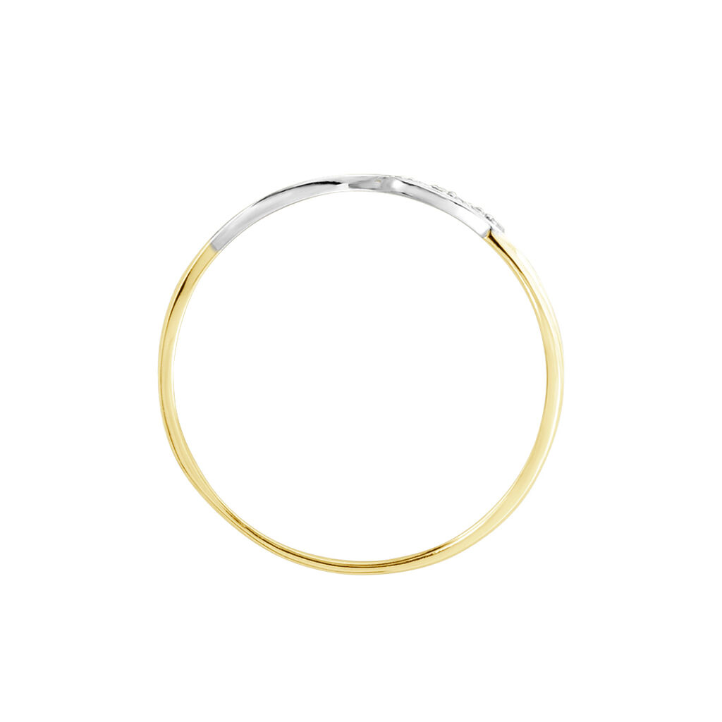 Bague Or Bicolore Aatu Diamants