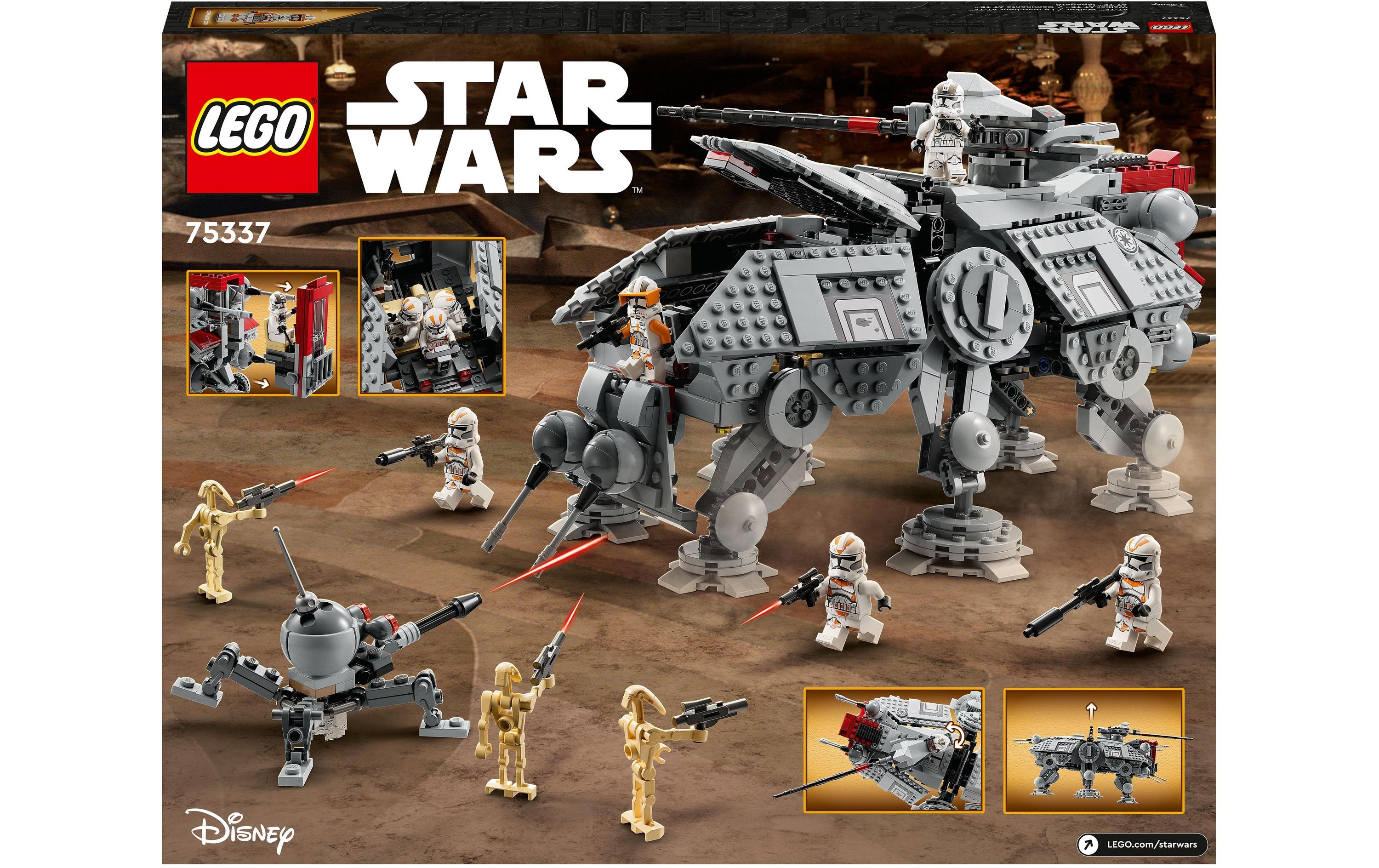Star Wars AT-TE Walker 75337<br>Megastarker AT-TE Walker für packende Schlachten