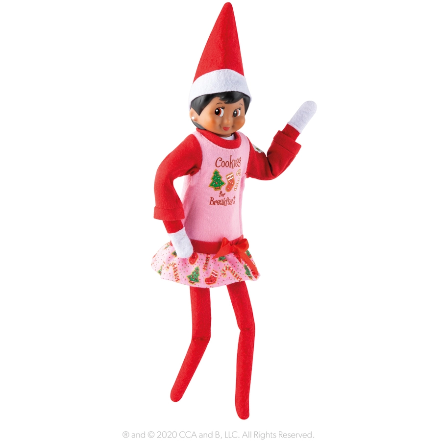 Elf on the Shelf The Elf on the Shelf® Elf Outfit - Cookies Nachthemd Mehrfarbig