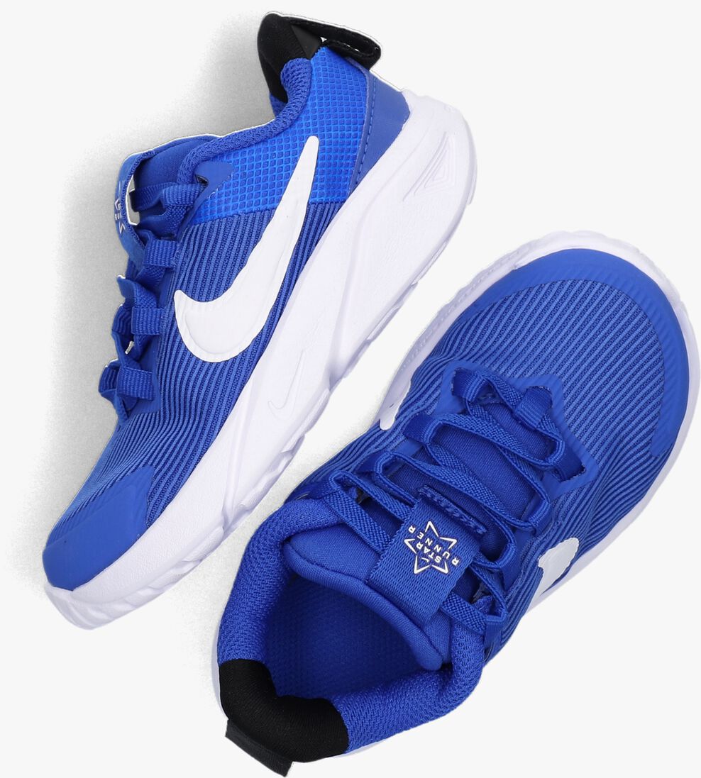 NIKE blauwe nike lage sneakers star runner 4 nn (td)