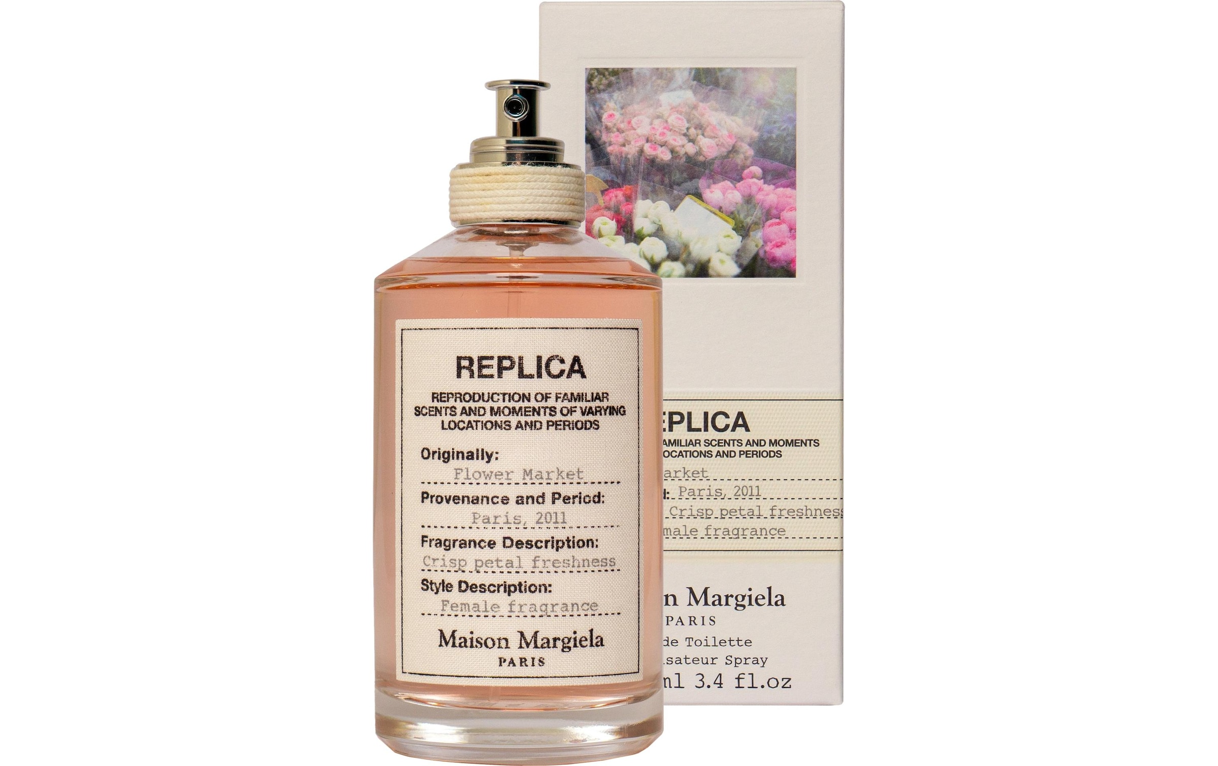 MAISON MARGIELA Eau de Toilette »Replica Flower Market 100 ml« Lebendiger und frischer Duft