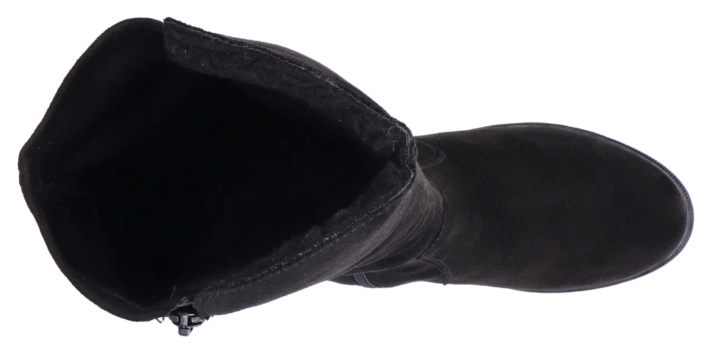 Rieker Winterstiefel  , Langschaftstiefel, Blockabsatz, mit Stretch