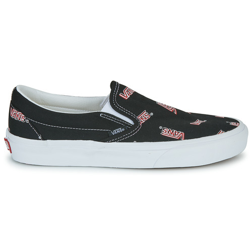 Vans - CLASSIC SLIP-ON Negro / Rojo