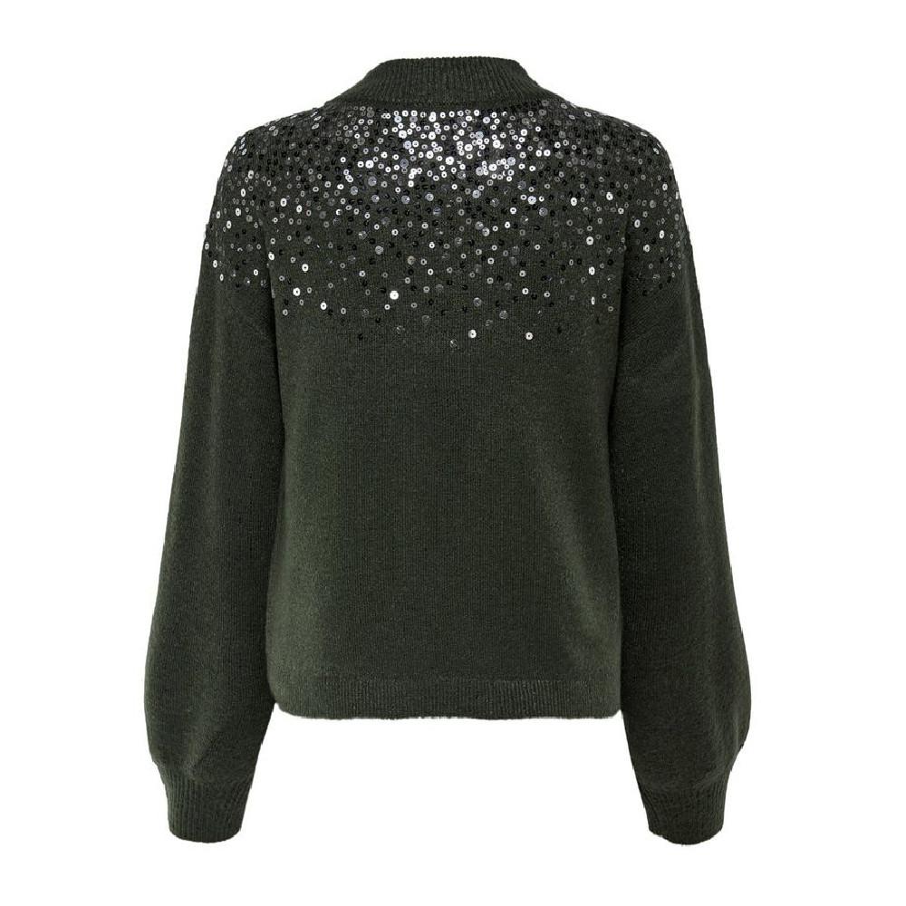 JDY Pull vert femme Jacqueline de Yong NEWESTSPARKLE