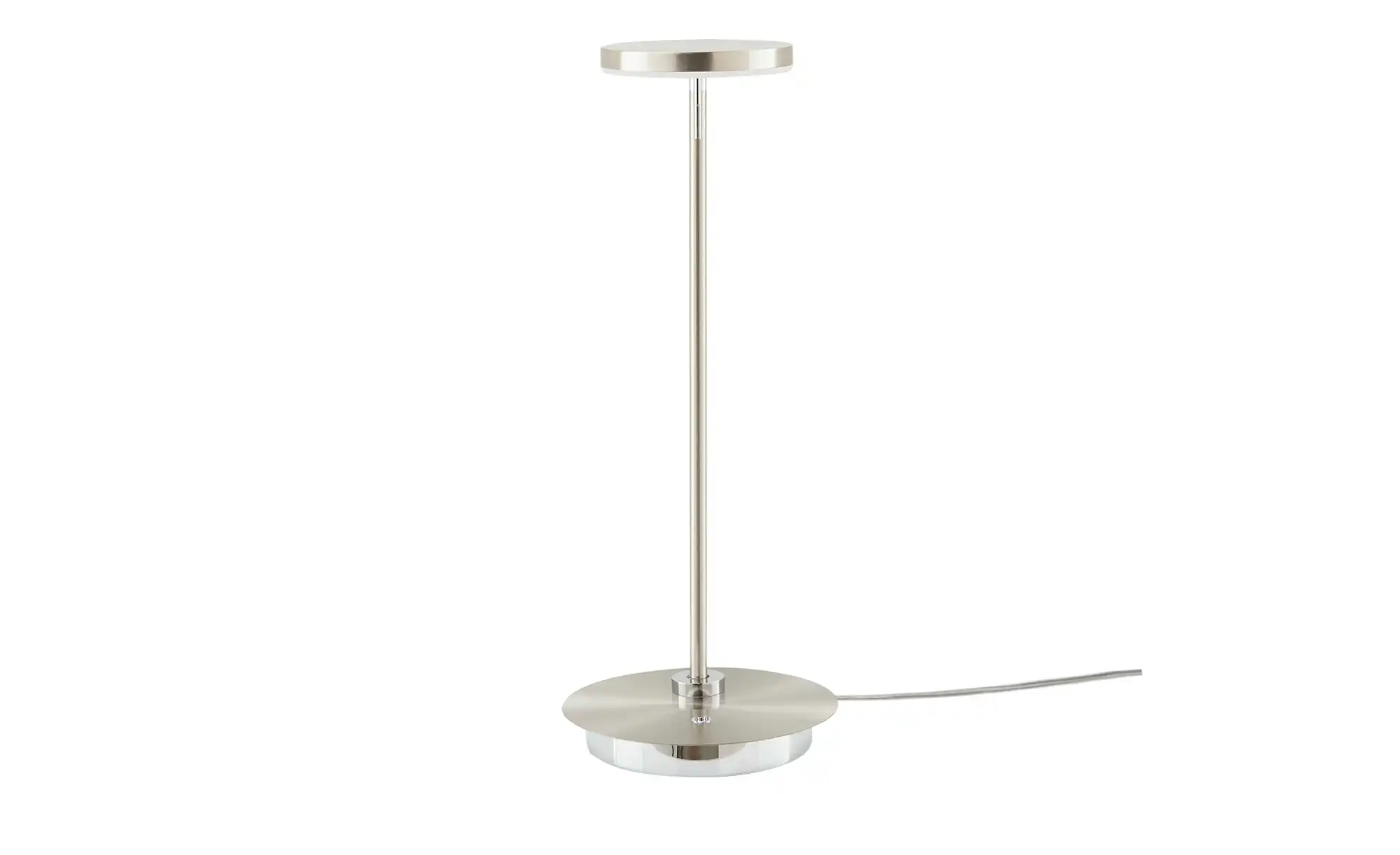 HELL-höllisch gutes Licht LED-Tischeuchte, 1-flammig, Nickel matt