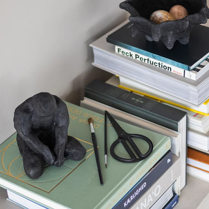 Mette Ditmer - Art Piece Deko-Figur Meditation, schwarz
