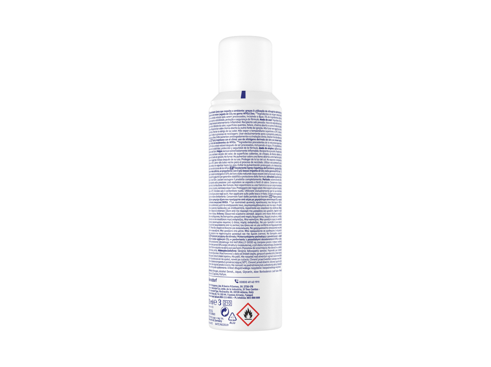 Espuma de Barbear Sensitive Pro Ultra-Calming NIVEA MEN 200 ml