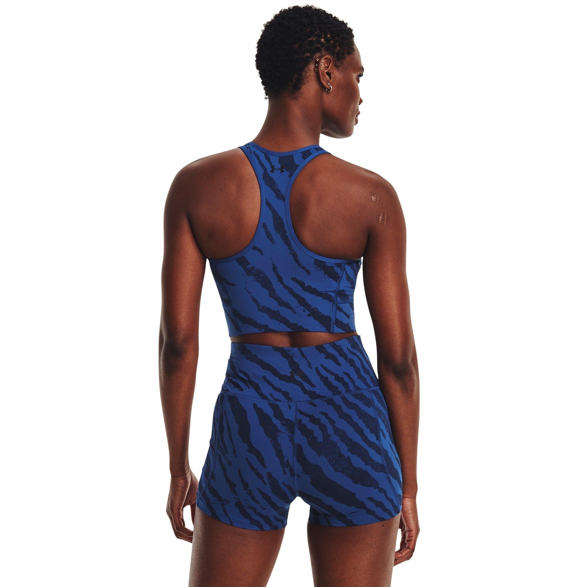 Under Armour UA Project Rock Meridian Zip Tank Top Womens