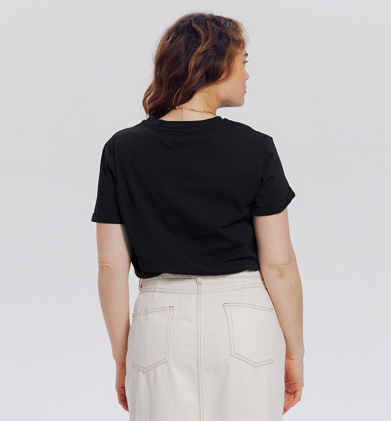 T-shirt à message Femme - Noir
