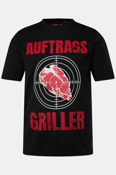 Men+ T-Shirt, Halbarm, Grillen, bis 8 XL