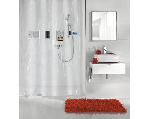 PEVA Pocket Clear douchegordijn 180 x 200 cm