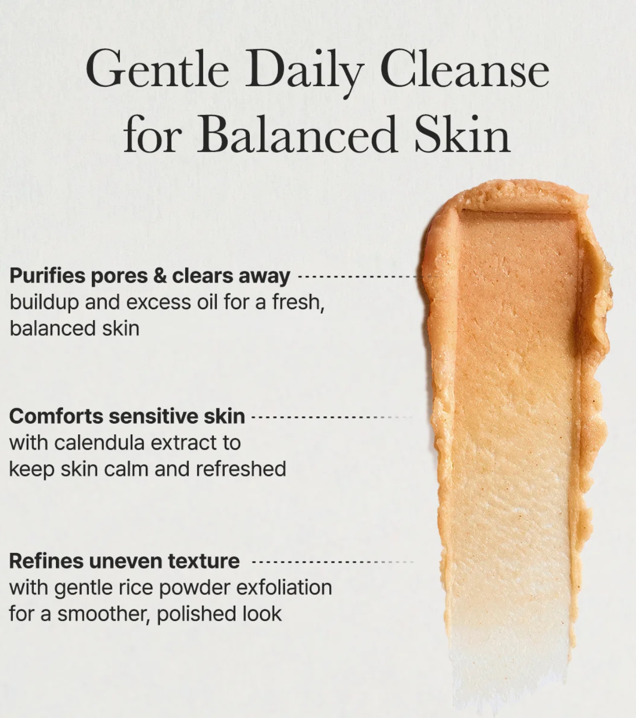 Arencia - Limpador Facial Calendula Rice Mochi