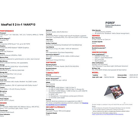 Lenovo IdeaPad 14