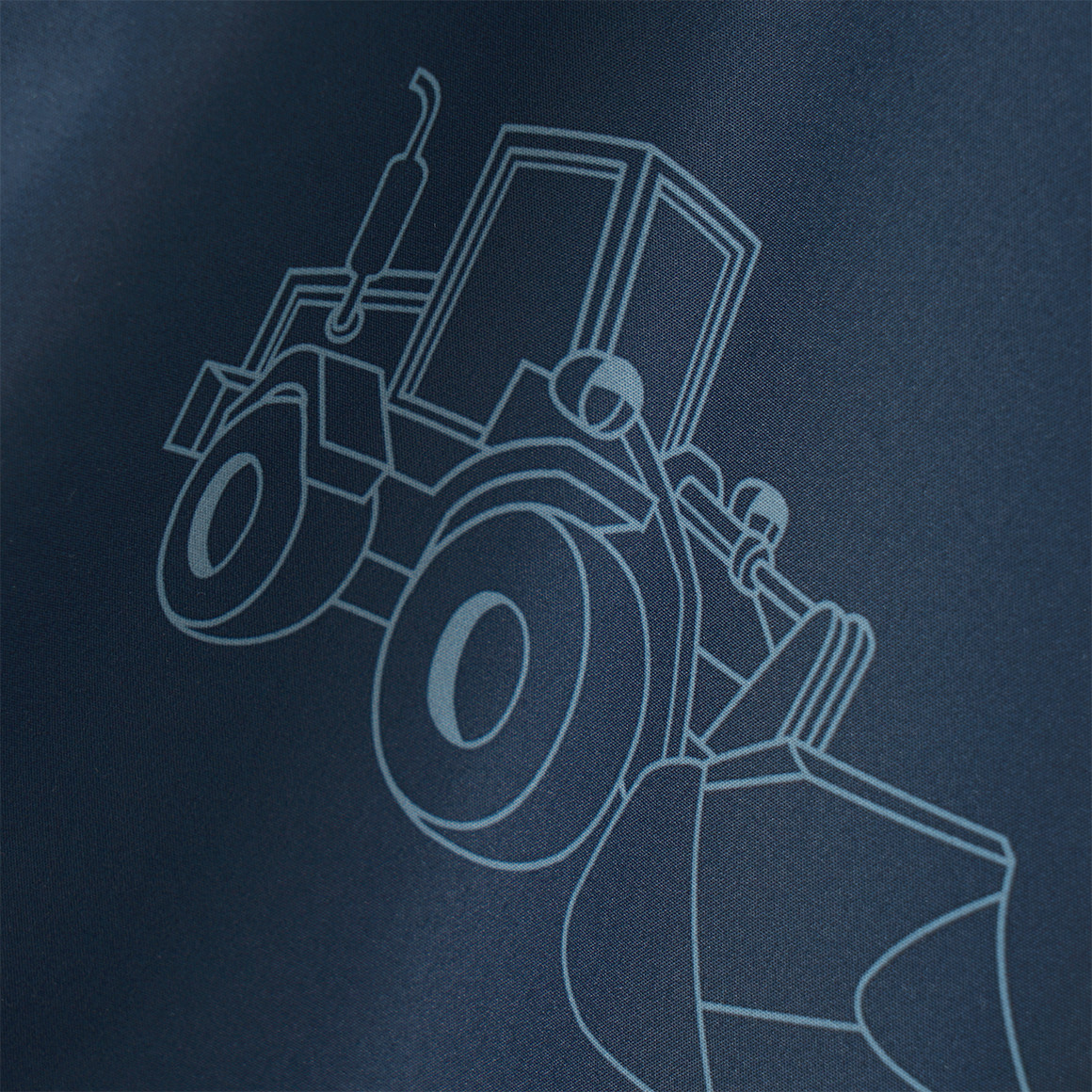 Topolino Jungen Regenhose mit Allover-Print dunkelblau