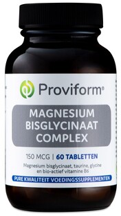 Proviform Magnesium Bisglycinaat Complex Tabletten 60TB
