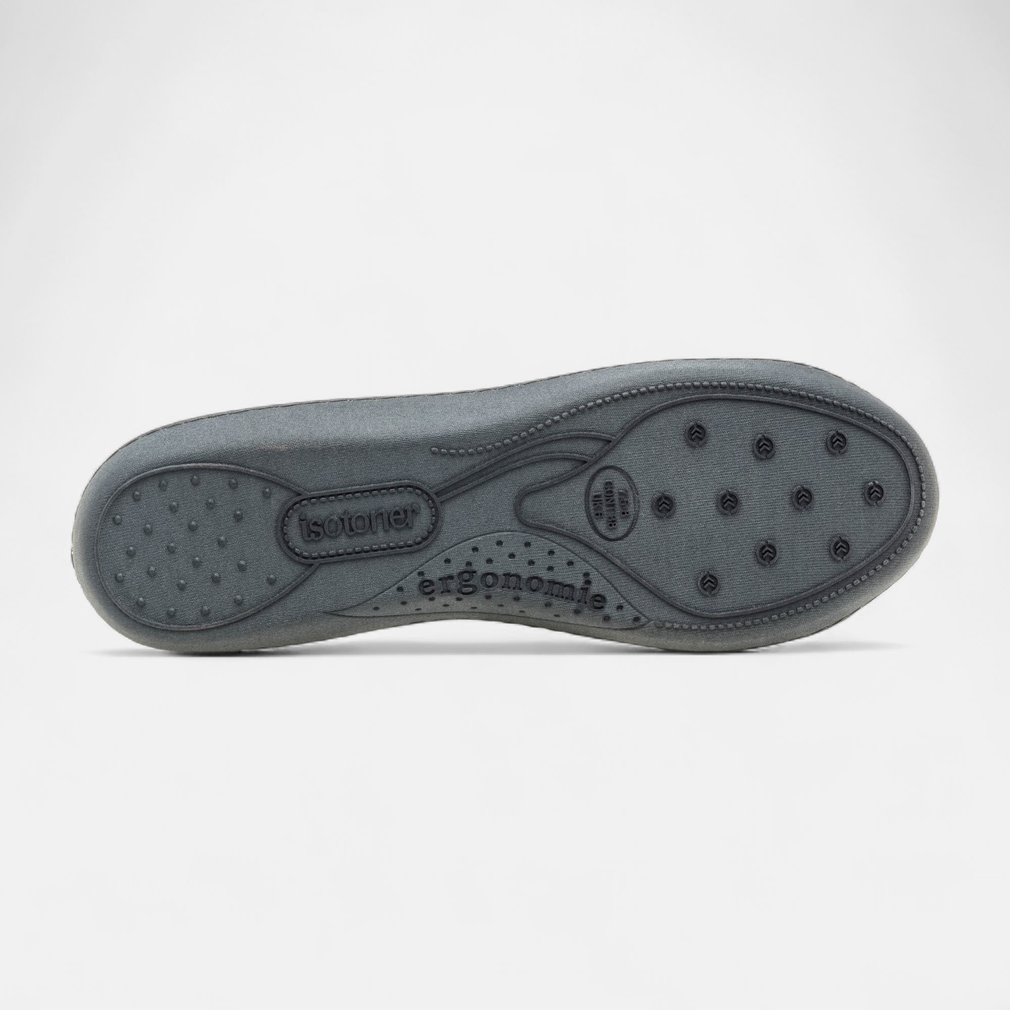 Chaussons ballerines Femme gris