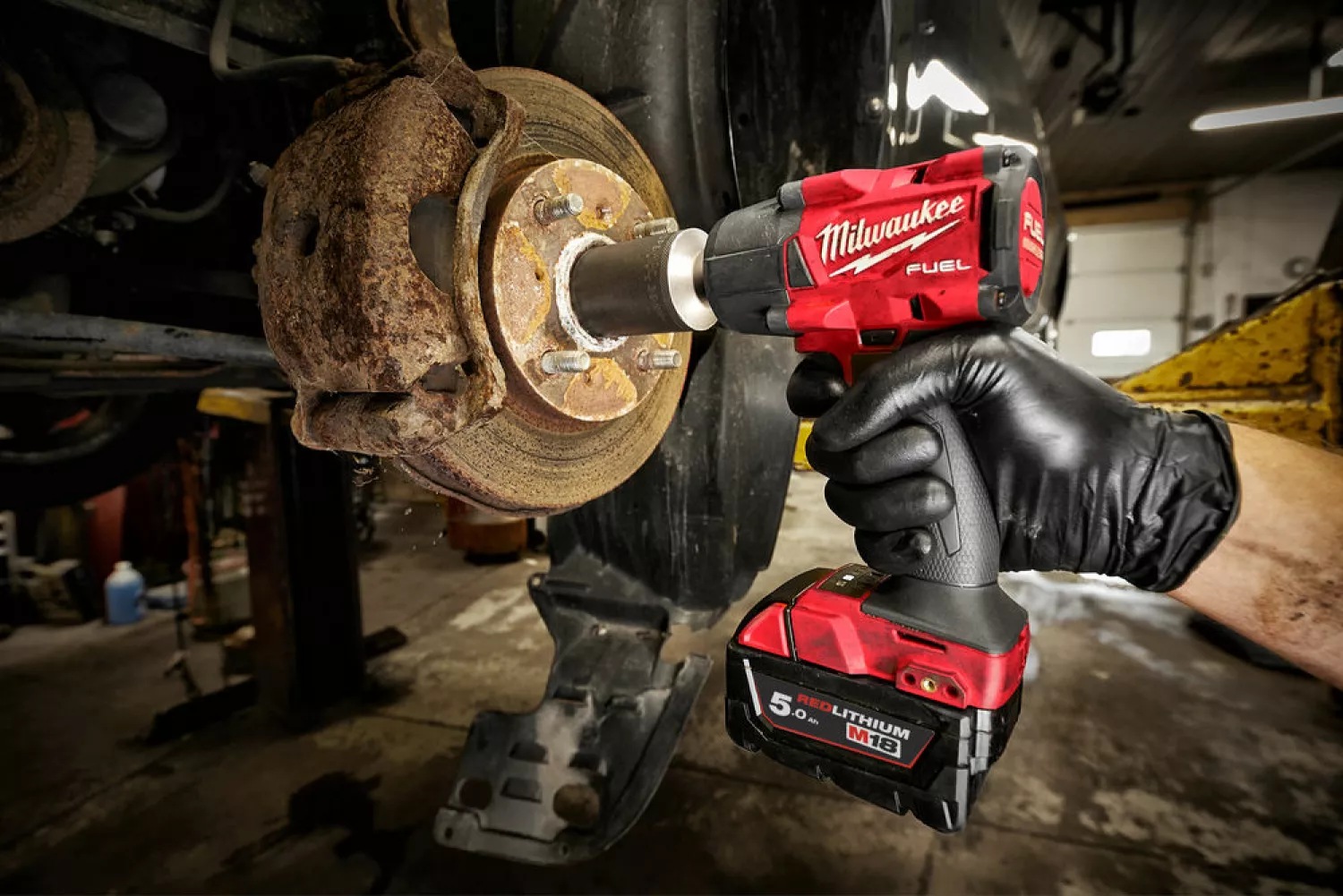 Milwaukee M18 FMTIW2F12-0X 18V Li-ion accu Slagmoersleutel body in HD box - 745Nm - 1/2