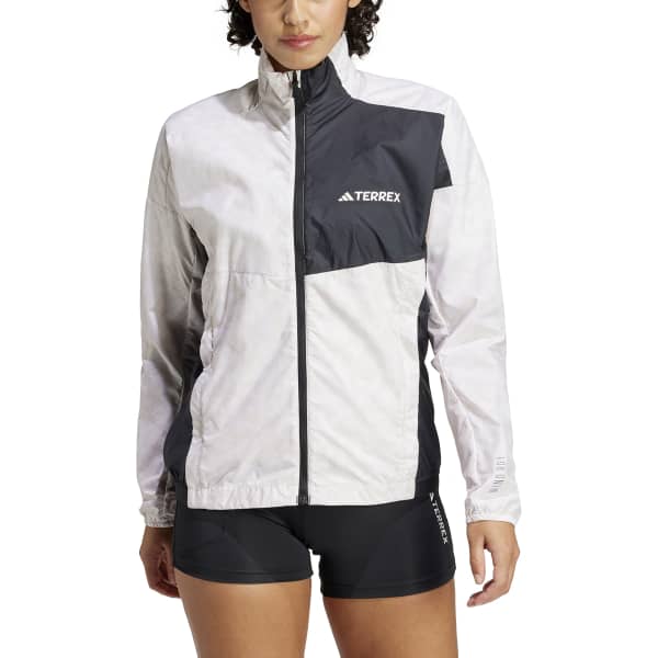 Veste trail ADIDAS TRAIL WIND JKT W WHITE/MAUMAS