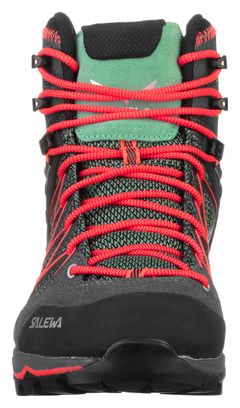 Chaussures de Randonnée Salewa Ws Mtn Trainer Lite Mid Gtx Vert Femme