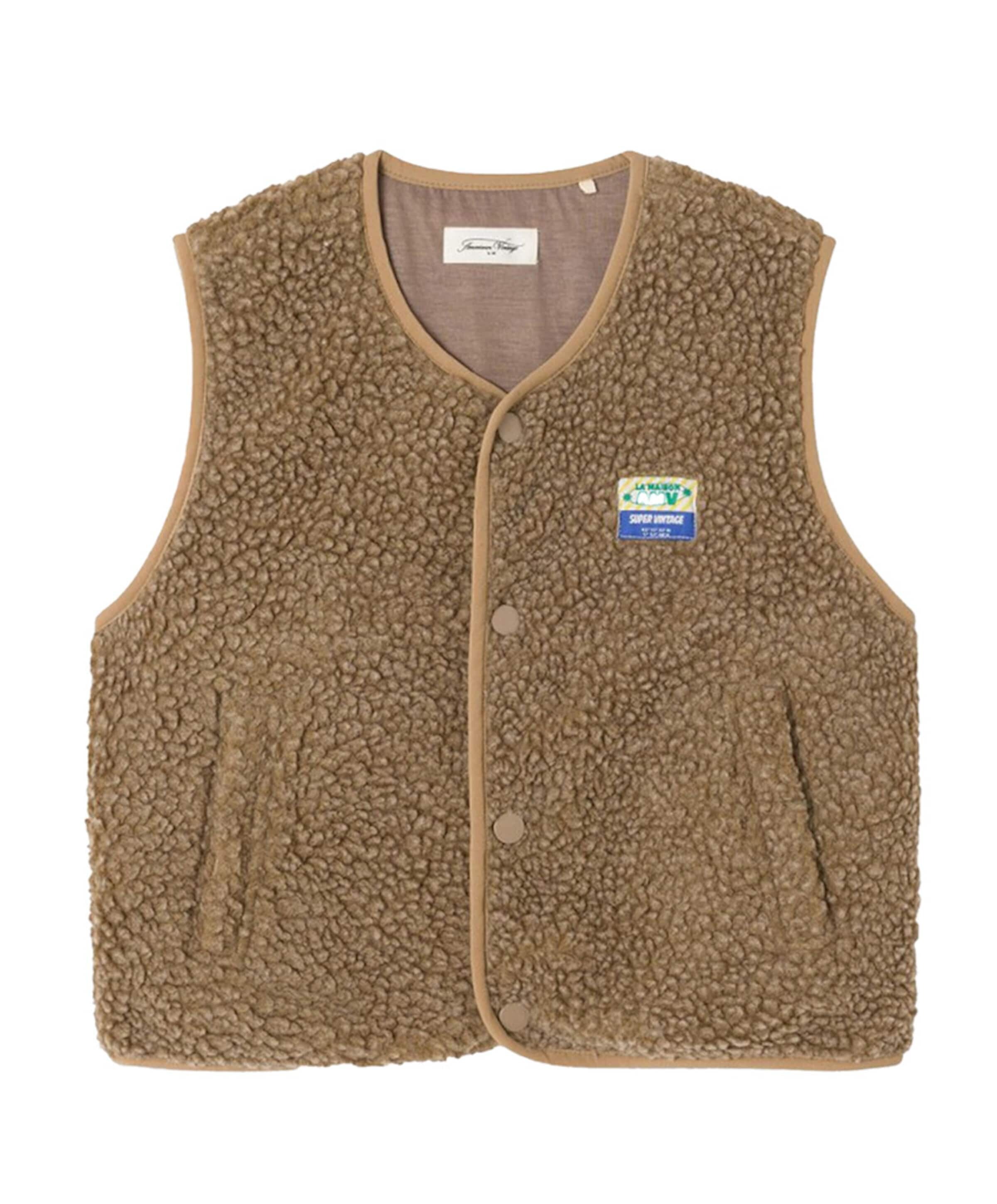 American Vintage Uniseks gilet  bruin