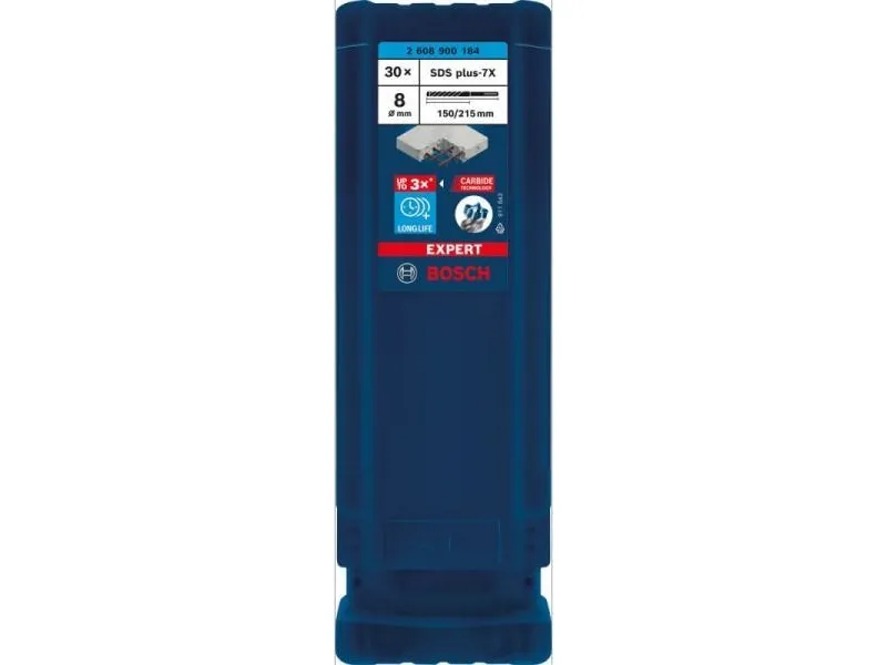 Bosch HAMMERBOR PLUS-7X 8X215MM 30 stk