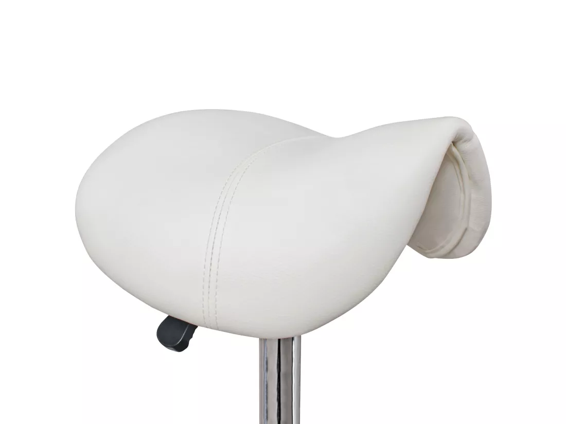 Design Tabouret à Roulettes Pivotant 360° Rembourré Tabouret de bureau
